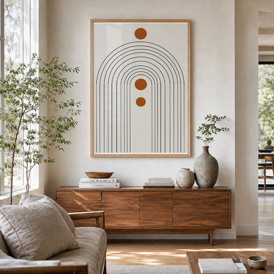 TAW BOHO アブストラクト TAW BOHO Abstract Art Poster230
