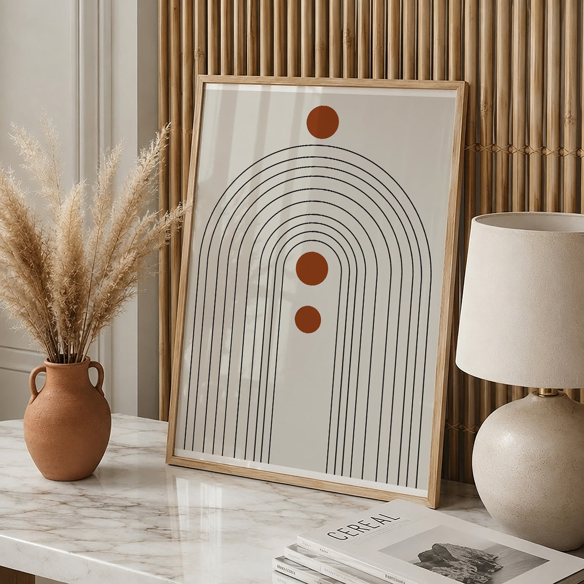 TAW BOHO アブストラクト TAW BOHO Abstract Art Poster230