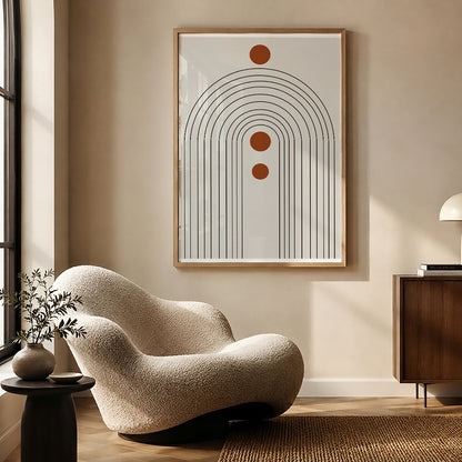 TAW BOHO アブストラクト TAW BOHO Abstract Art Poster230