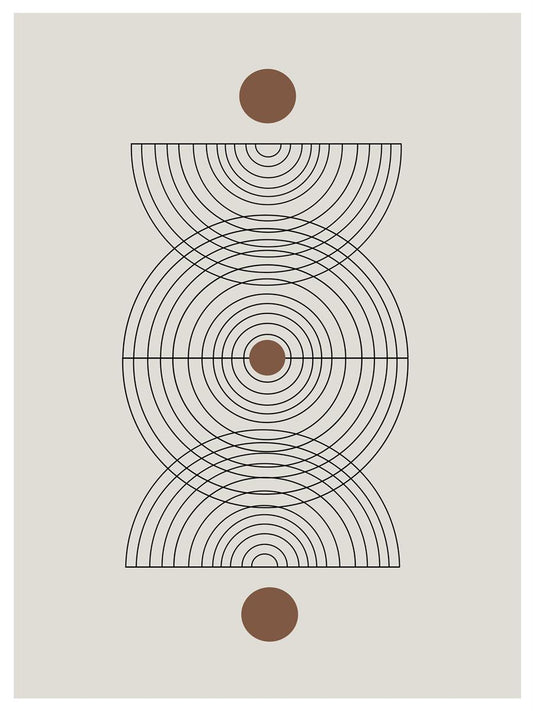 TAW BOHO アブストラクト TAW BOHO Abstract Art Poster232