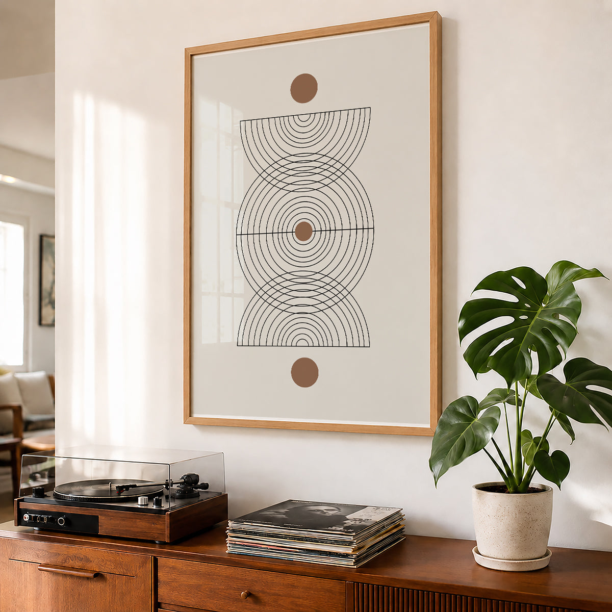 TAW BOHO アブストラクト TAW BOHO Abstract Art Poster232