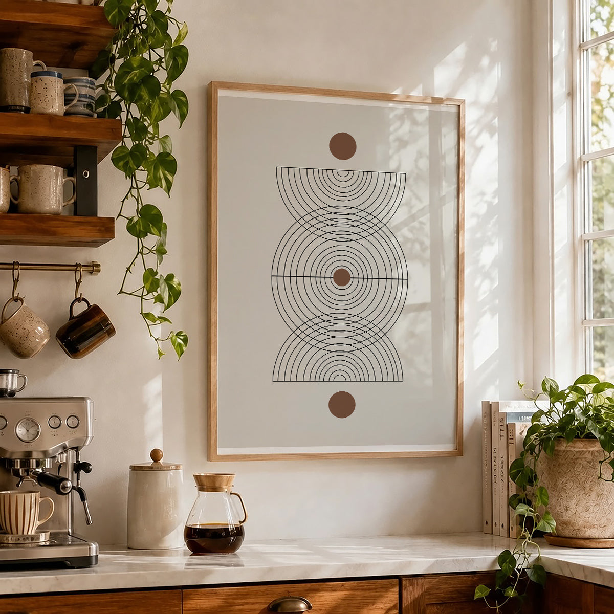 TAW BOHO アブストラクト TAW BOHO Abstract Art Poster232