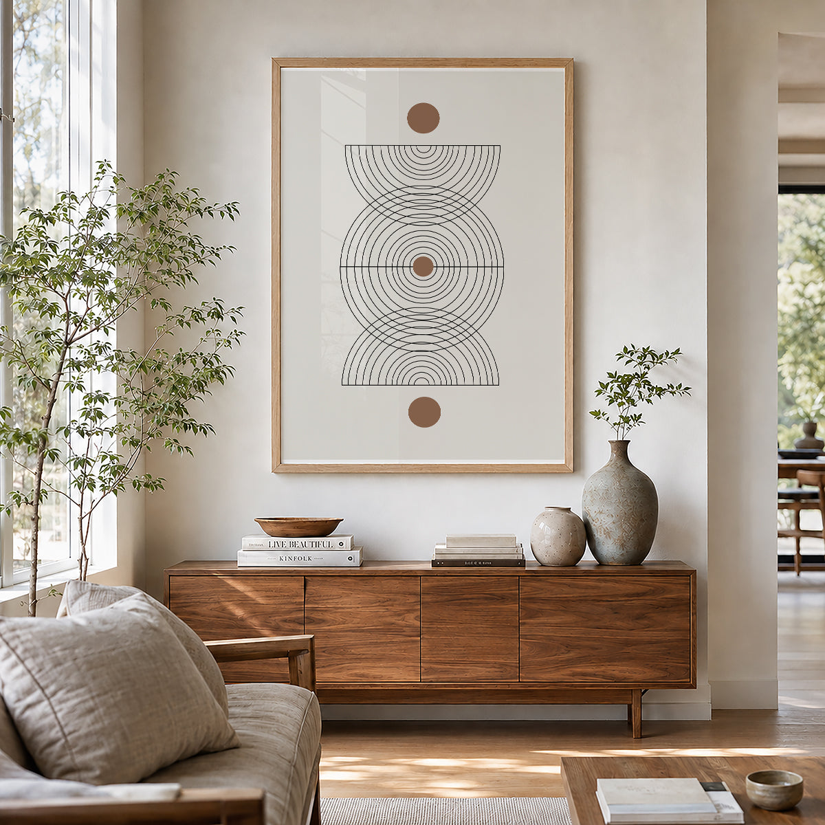 TAW BOHO アブストラクト TAW BOHO Abstract Art Poster232