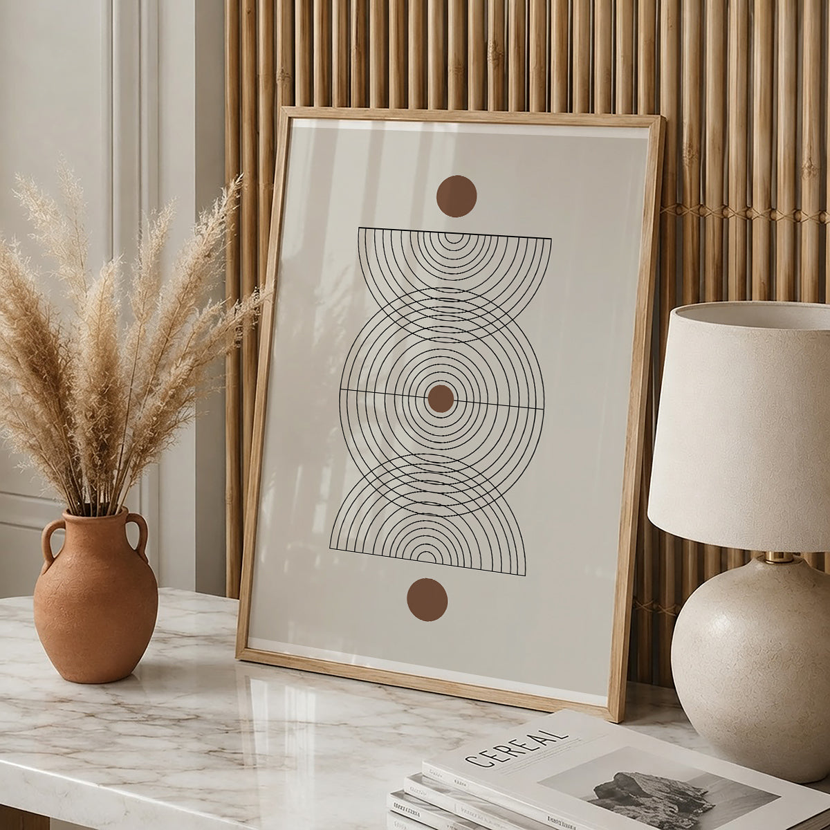 TAW BOHO アブストラクト TAW BOHO Abstract Art Poster232