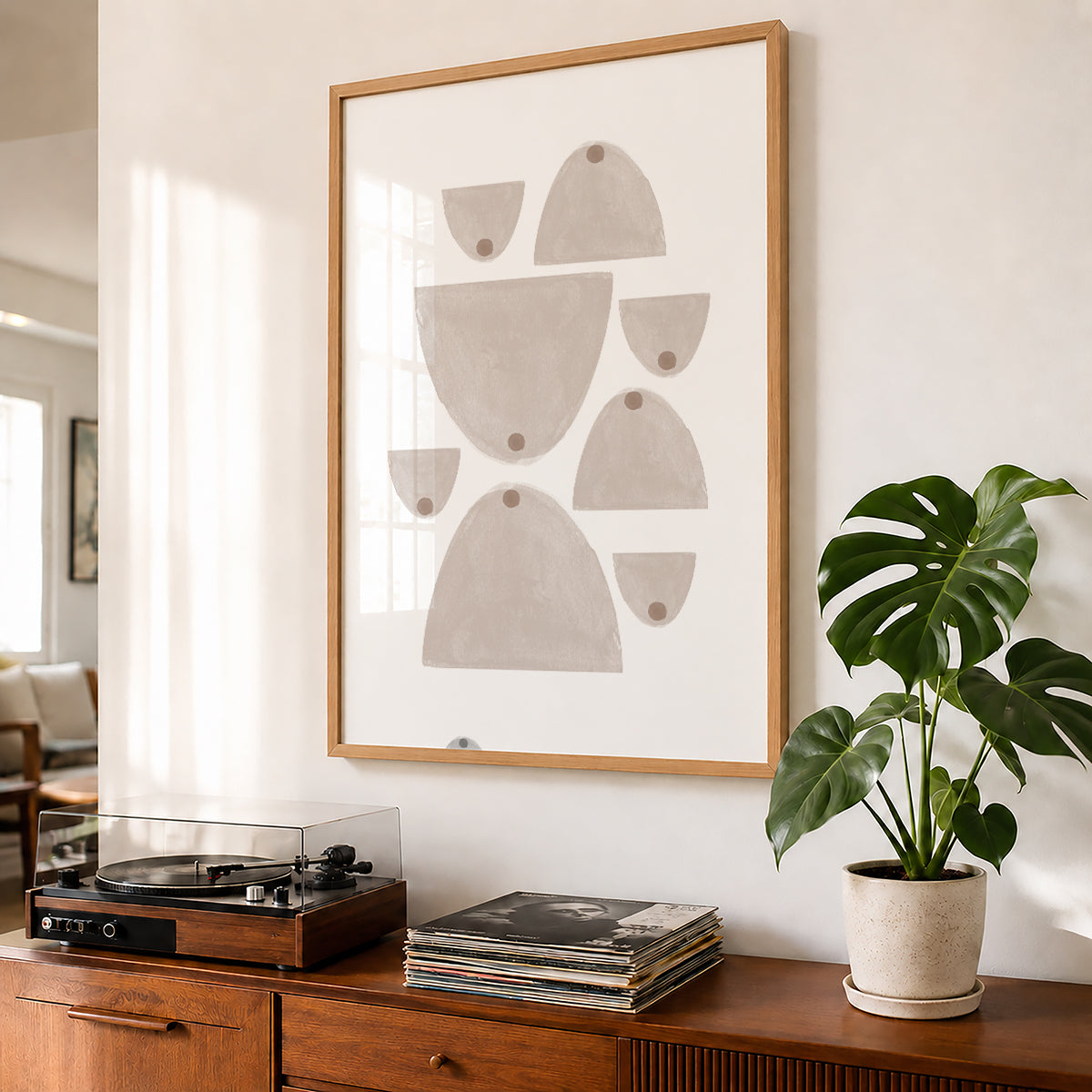 TAW BOHO アブストラクト TAW BOHO Abstract Art Poster233