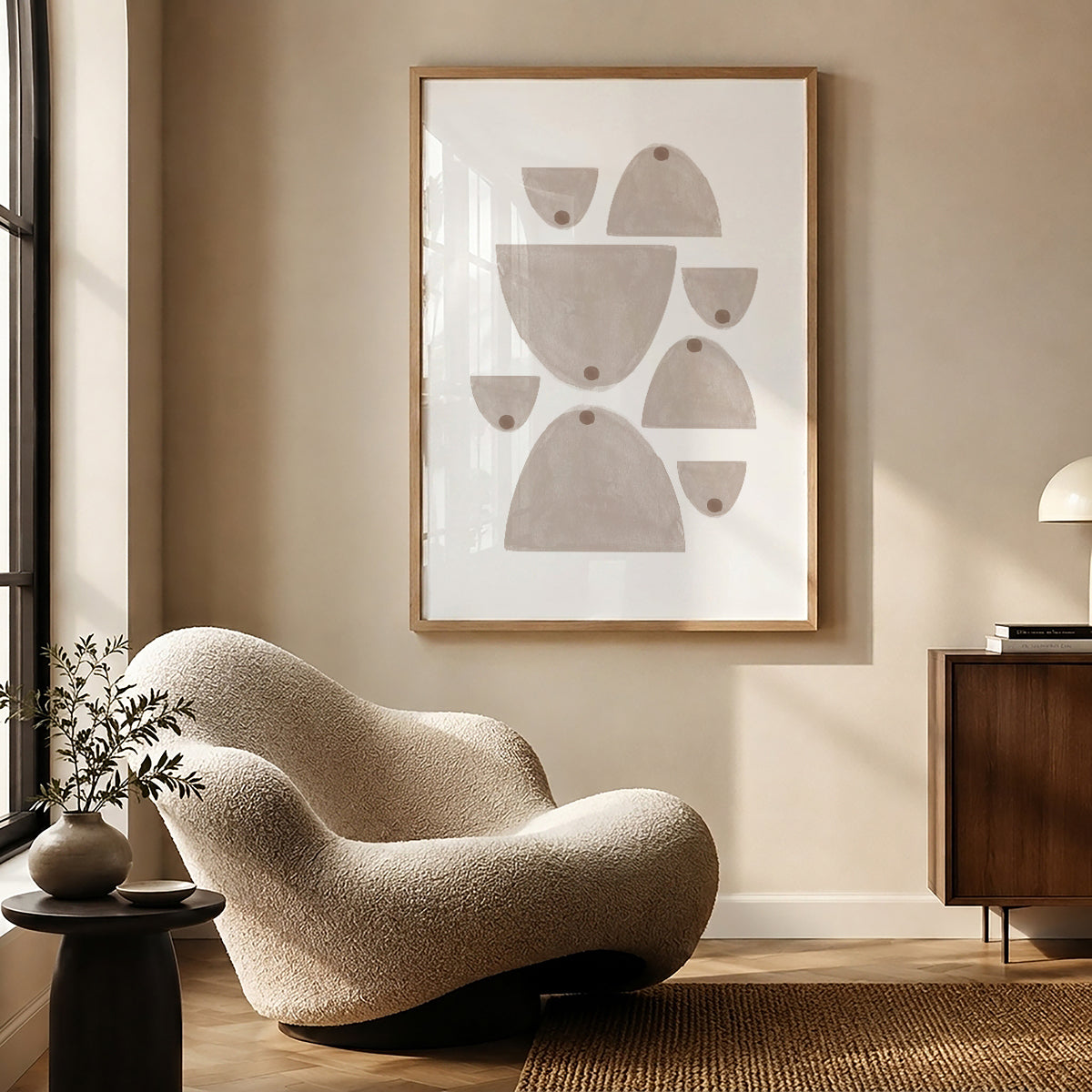 TAW BOHO アブストラクト TAW BOHO Abstract Art Poster233