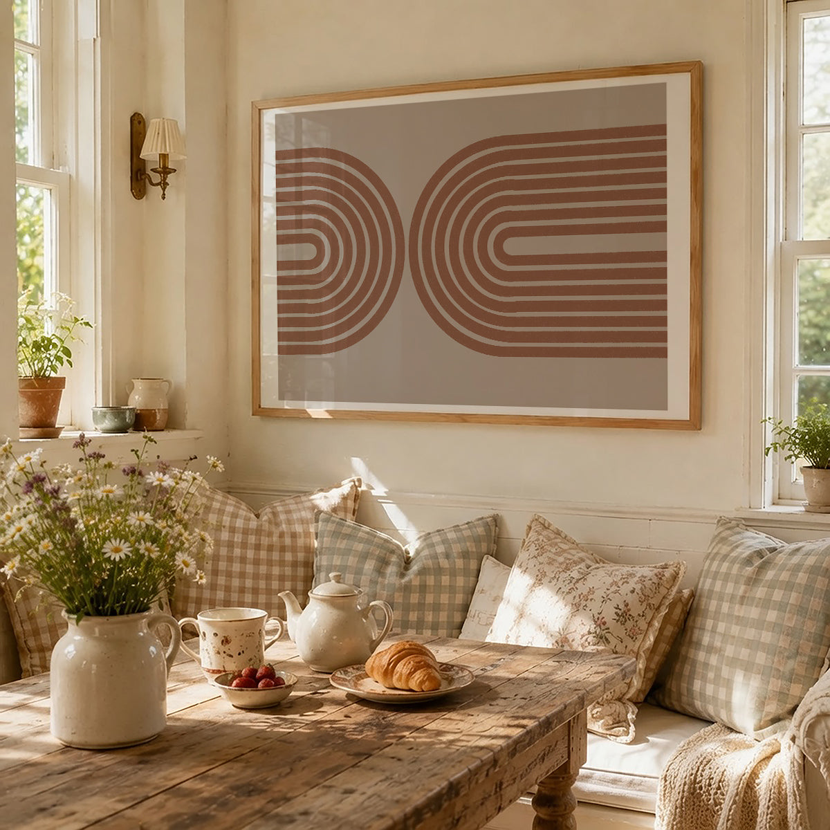 TAW BOHO アブストラクト TAW BOHO Abstract Art Poster234