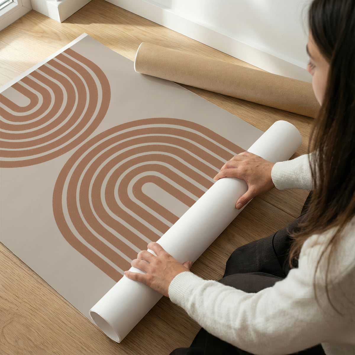 TAW BOHO アブストラクト TAW BOHO Abstract Art Poster234