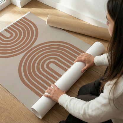 TAW BOHO アブストラクト TAW BOHO Abstract Art Poster234
