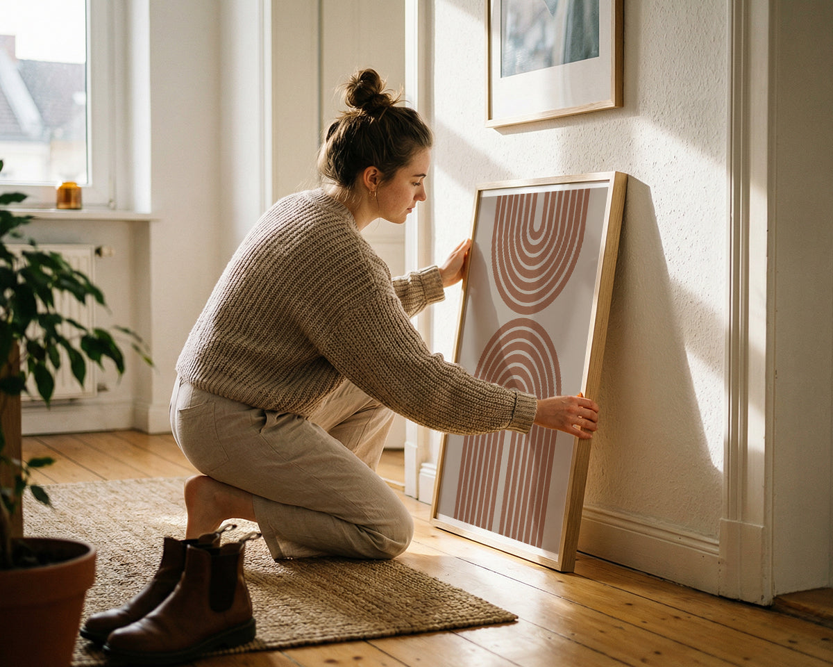 TAW BOHO アブストラクト TAW BOHO Abstract Art Poster234