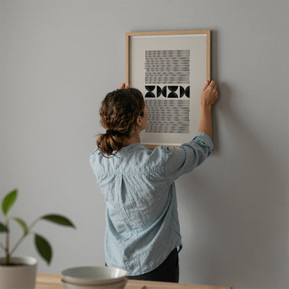 TAW BOHO アブストラクト TAW BOHO Abstract Art Poster235