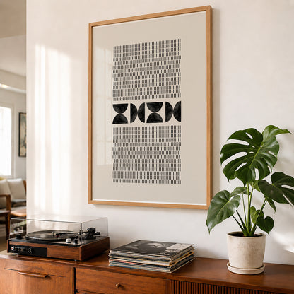 TAW BOHO アブストラクト TAW BOHO Abstract Art Poster235