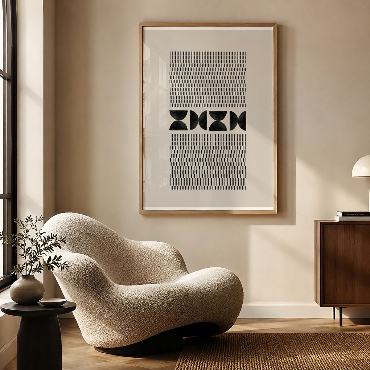 TAW BOHO アブストラクト TAW BOHO Abstract Art Poster235
