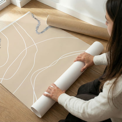 TAW BOHO アブストラクト TAW BOHO Abstract Art Poster238
