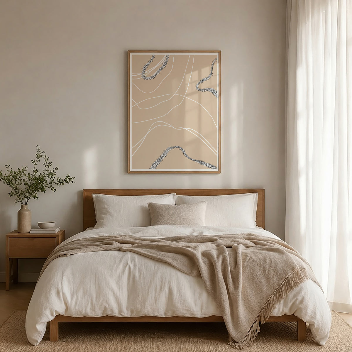 TAW BOHO アブストラクト TAW BOHO Abstract Art Poster238