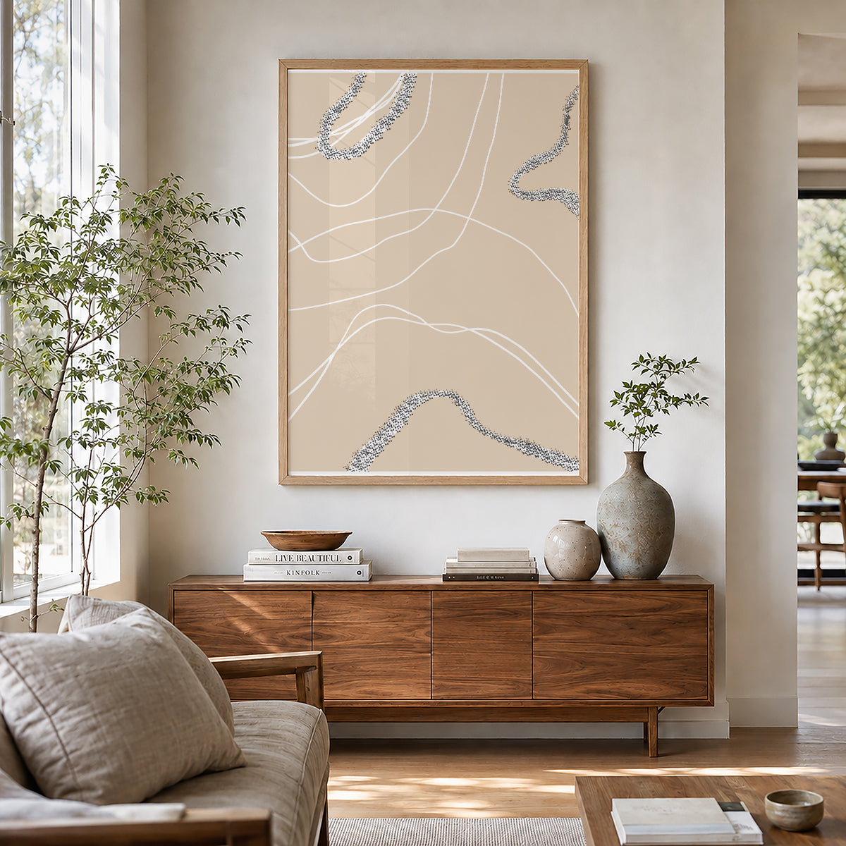 TAW BOHO アブストラクト TAW BOHO Abstract Art Poster238