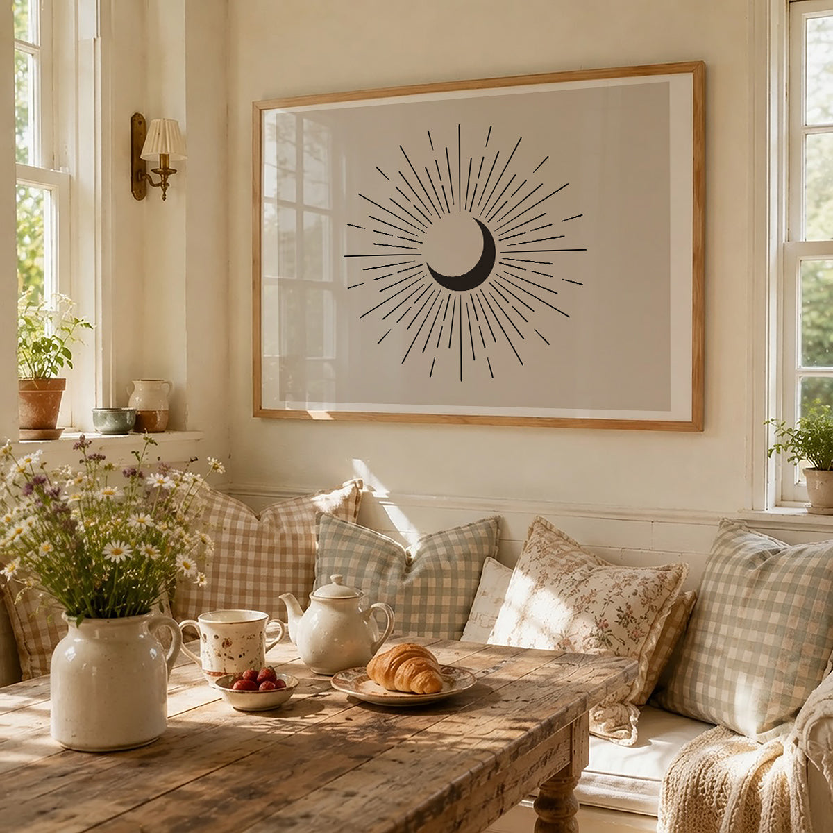 TAW BOHO アブストラクト TAW BOHO Abstract Art Poster240