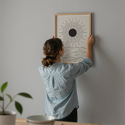 TAW BOHO アブストラクト TAW BOHO Abstract Art Poster242