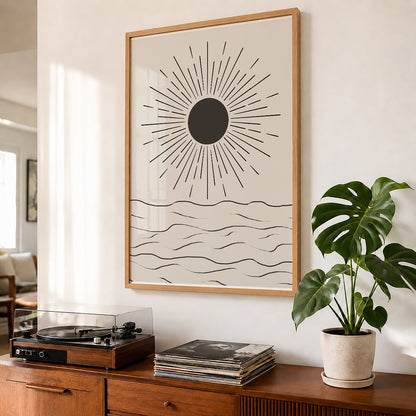 TAW BOHO アブストラクト TAW BOHO Abstract Art Poster242