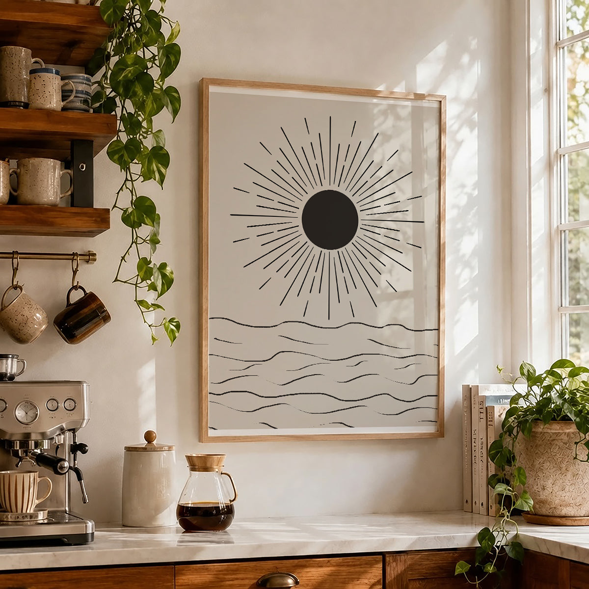 TAW BOHO アブストラクト TAW BOHO Abstract Art Poster242