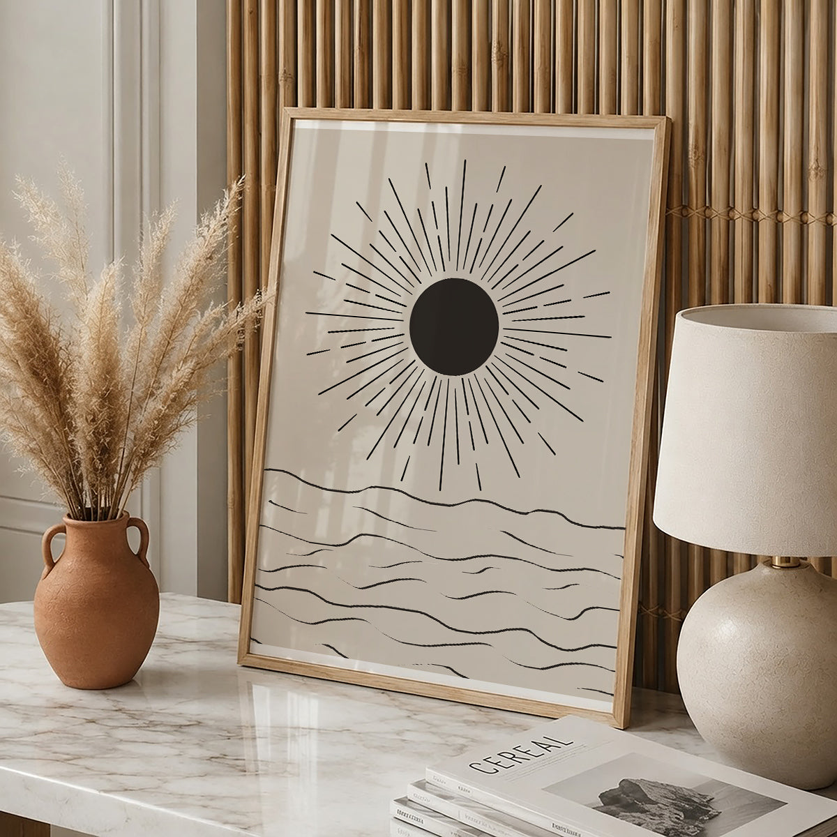 TAW BOHO アブストラクト TAW BOHO Abstract Art Poster242