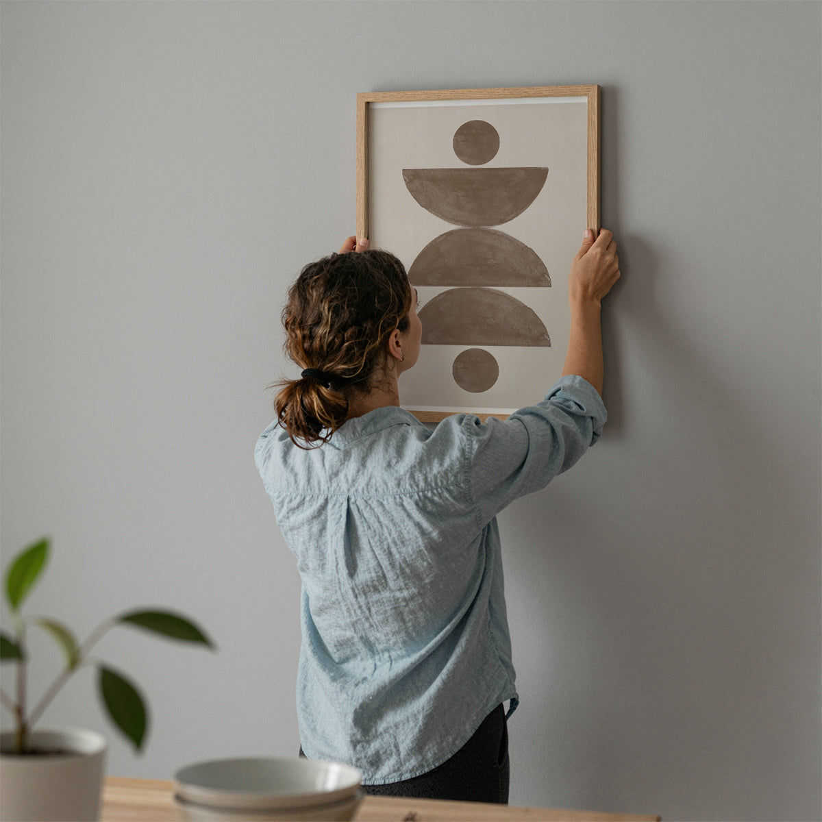 TAW BOHO アブストラクト TAW BOHO Abstract Art Poster244