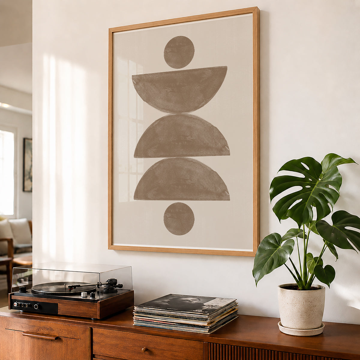 TAW BOHO アブストラクト TAW BOHO Abstract Art Poster244