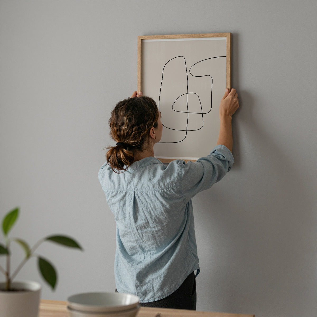 TAW BOHO アブストラクト TAW BOHO Abstract Art Poster245