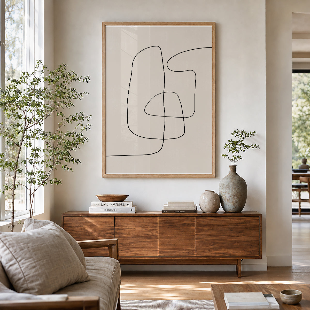 TAW BOHO アブストラクト TAW BOHO Abstract Art Poster245