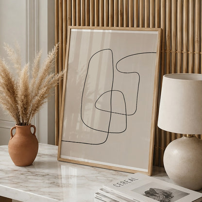 TAW BOHO アブストラクト TAW BOHO Abstract Art Poster245