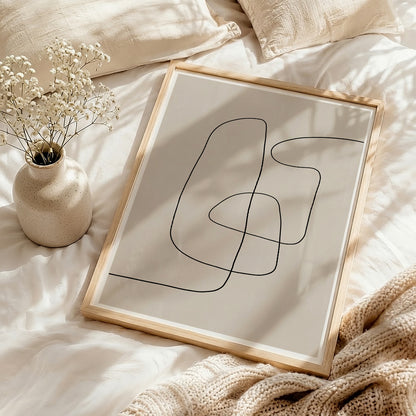 TAW BOHO アブストラクト TAW BOHO Abstract Art Poster245