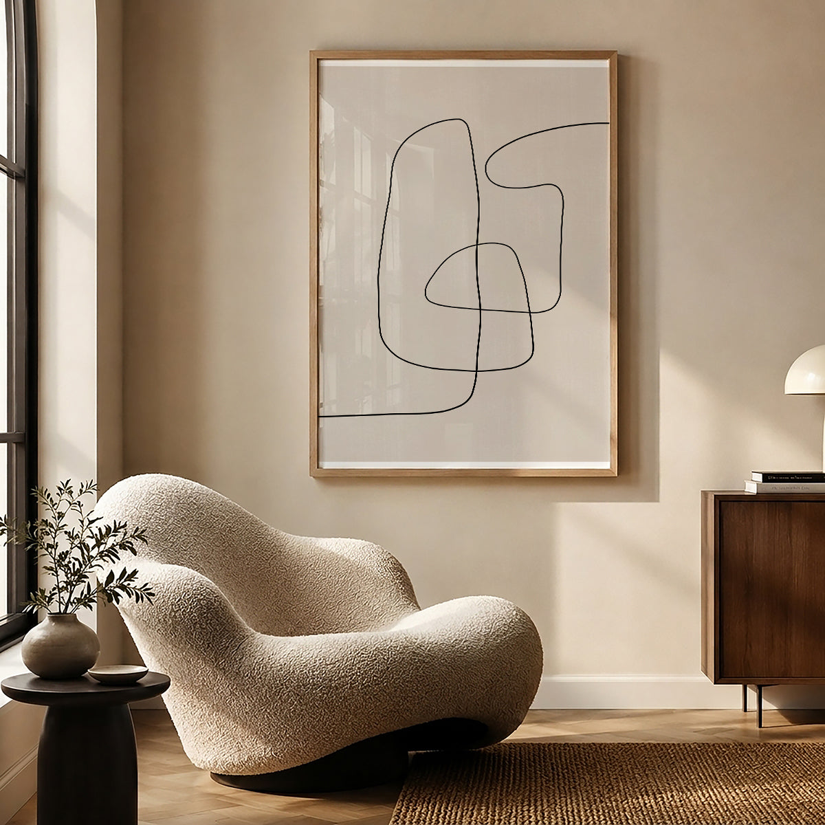TAW BOHO アブストラクト TAW BOHO Abstract Art Poster245