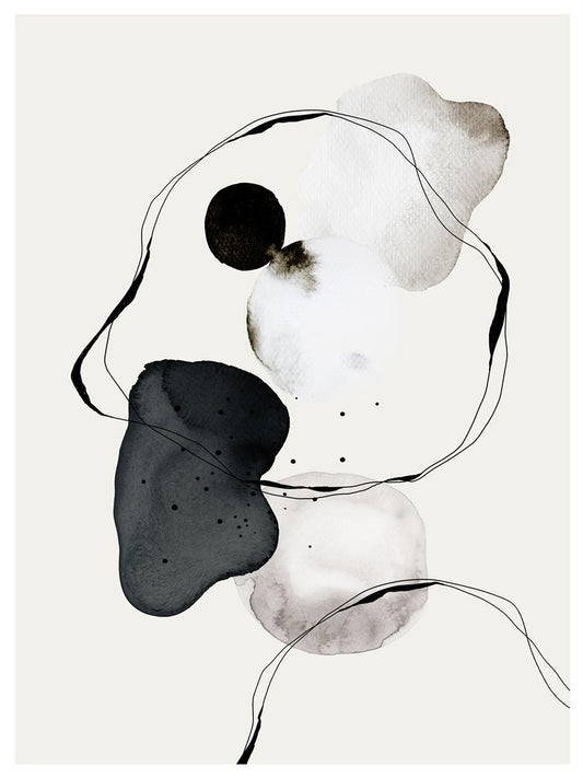 TAW BOHO アブストラクト TAW BOHO Abstract Art Poster246