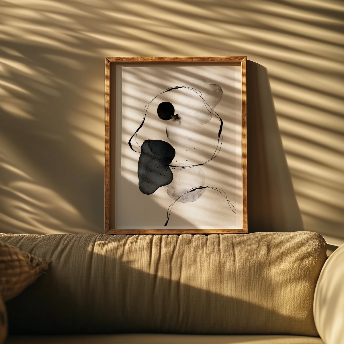 TAW BOHO アブストラクト TAW BOHO Abstract Art Poster246