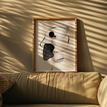 TAW BOHO アブストラクト TAW BOHO Abstract Art Poster246