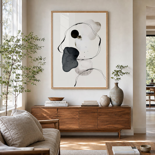 TAW BOHO アブストラクト TAW BOHO Abstract Art Poster246