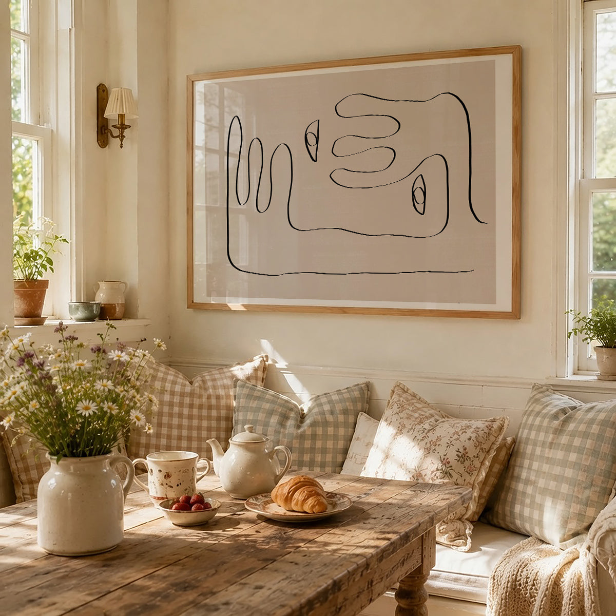 TAW BOHO アブストラクト TAW BOHO Abstract Art Poster247