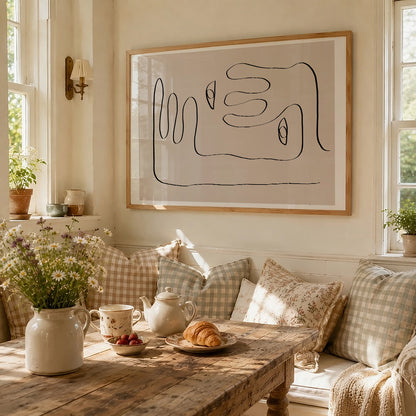 TAW BOHO アブストラクト TAW BOHO Abstract Art Poster247