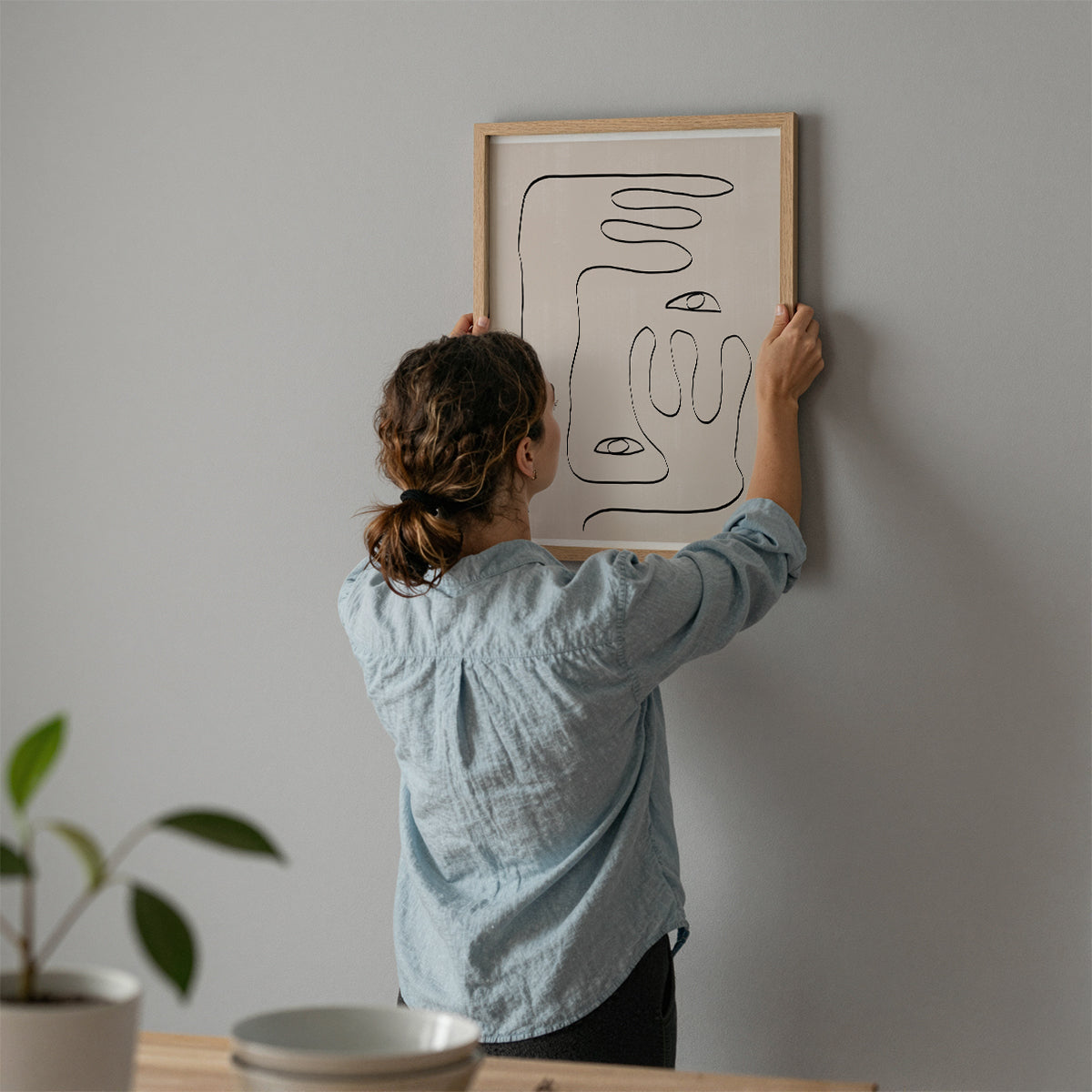 TAW BOHO アブストラクト TAW BOHO Abstract Art Poster247