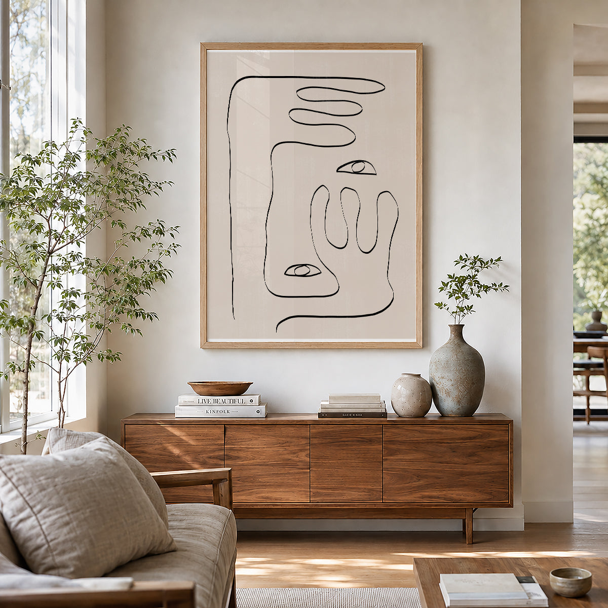 TAW BOHO アブストラクト TAW BOHO Abstract Art Poster247