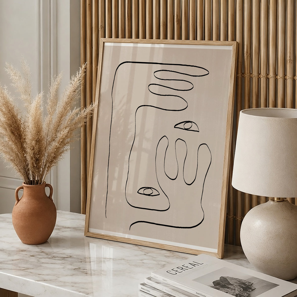 TAW BOHO アブストラクト TAW BOHO Abstract Art Poster247