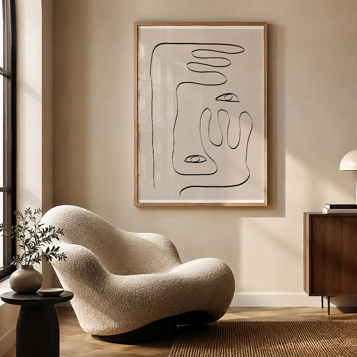 TAW BOHO アブストラクト TAW BOHO Abstract Art Poster247
