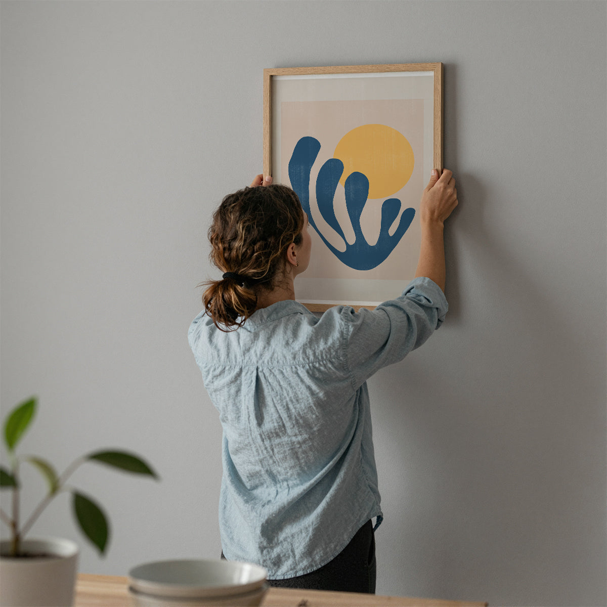 TAW BOHO アブストラクト TAW BOHO Abstract Art Poster248
