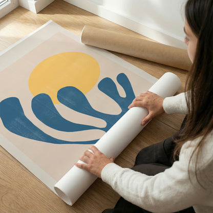 TAW BOHO アブストラクト TAW BOHO Abstract Art Poster248