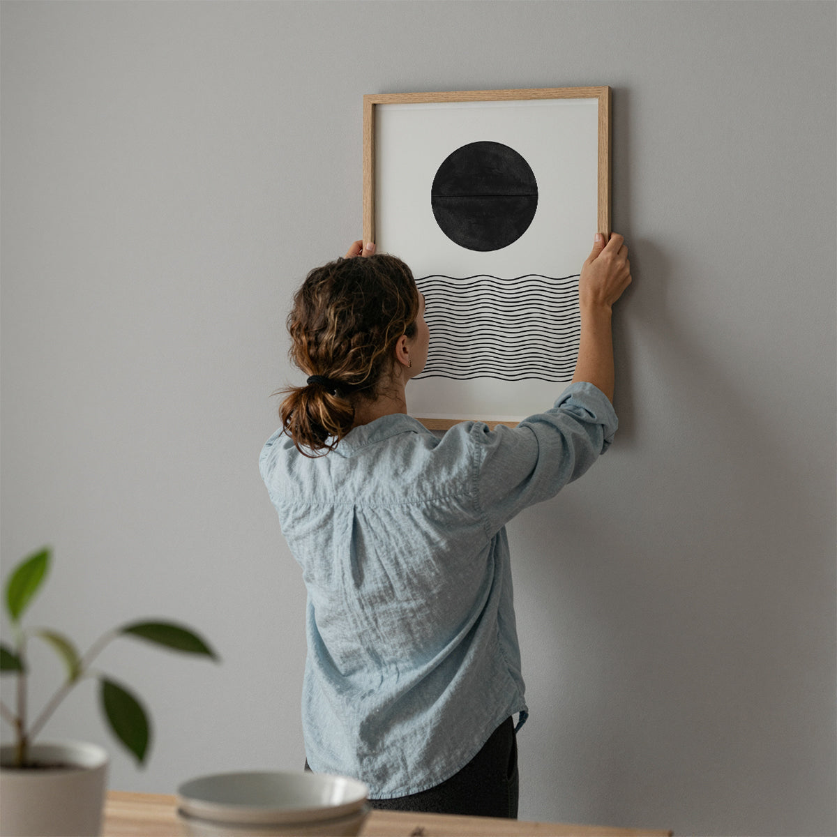 TAW BOHO アブストラクト TAW BOHO Abstract Art Poster250