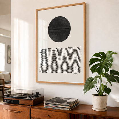 TAW BOHO アブストラクト TAW BOHO Abstract Art Poster250