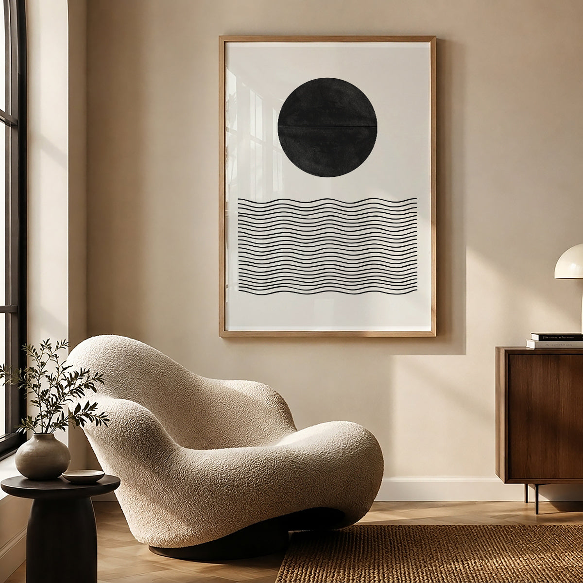 TAW BOHO アブストラクト TAW BOHO Abstract Art Poster250