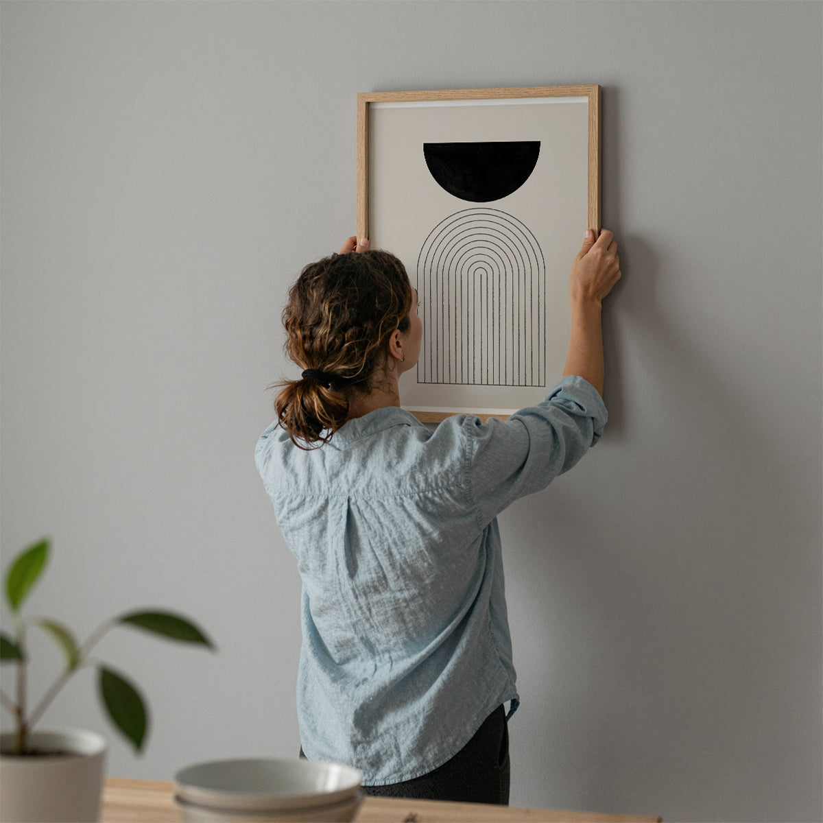 TAW BOHO アブストラクト TAW BOHO Abstract Art Poster252