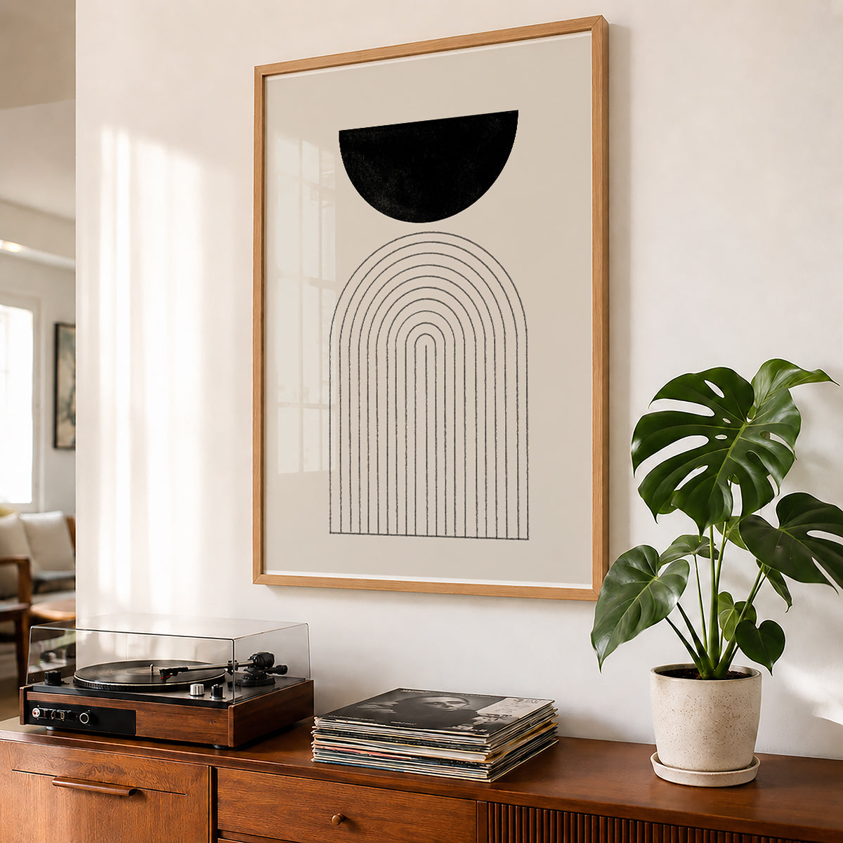TAW BOHO アブストラクト TAW BOHO Abstract Art Poster252