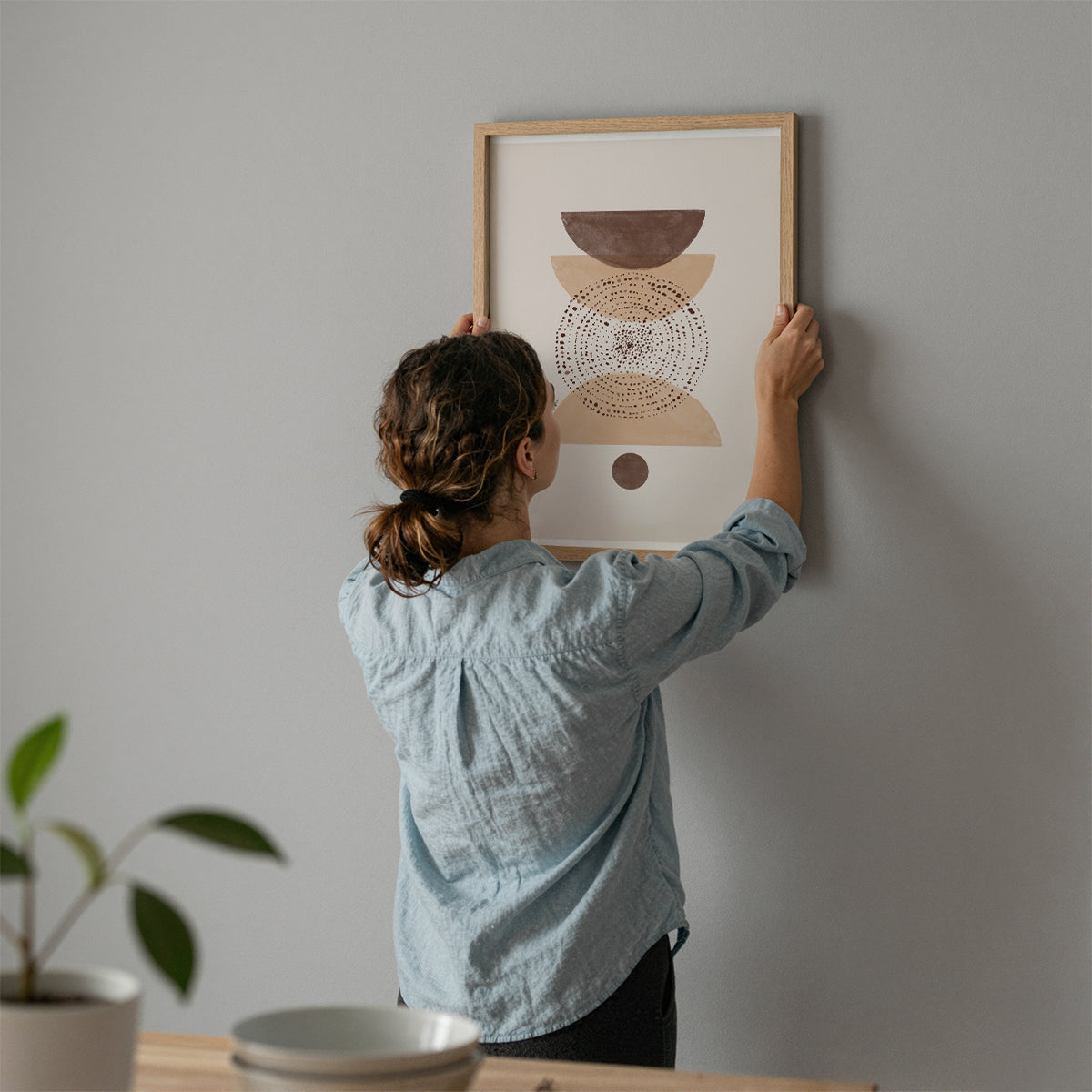 TAW BOHO アブストラクト TAW BOHO Abstract Art Poster253